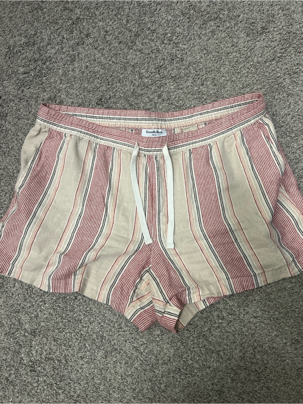Goodfellow & Co Stripe Drawstring Shorts